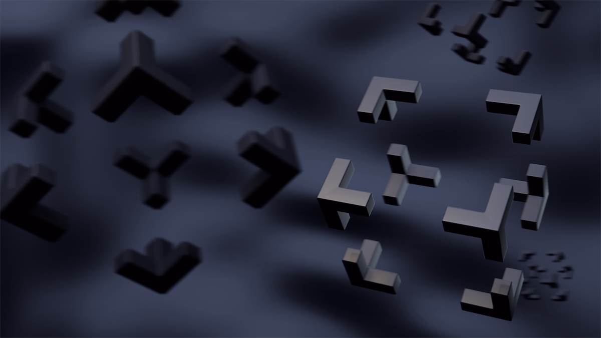 Abstract 3D visual
